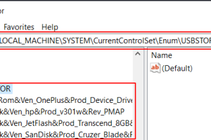 USB Forensics: Detection, Investigation & how to remove usb history from registry